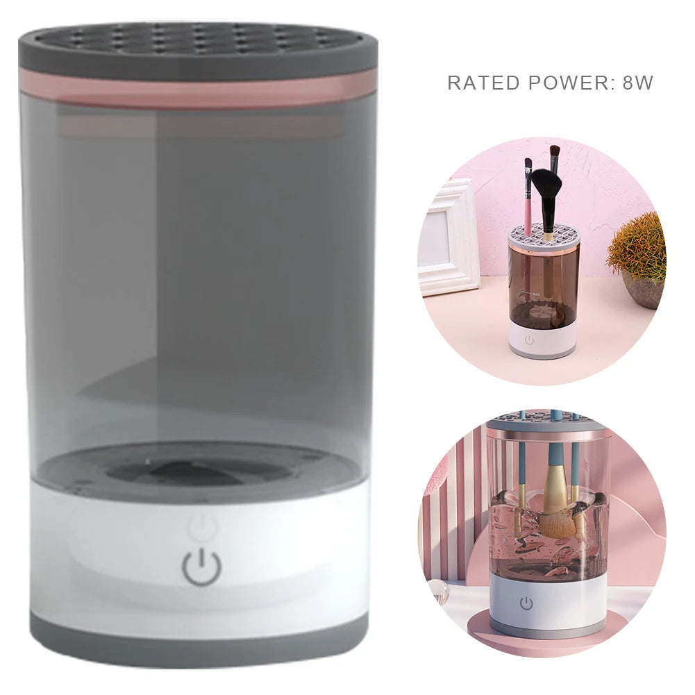 QuickSpin - Portable Electric Makeup Brush Cleaner