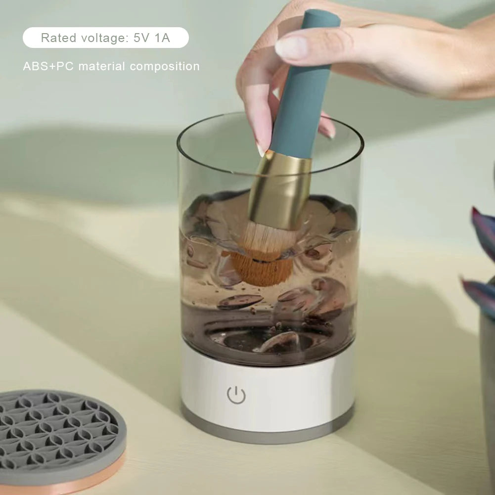 QuickSpin - Portable Electric Makeup Brush Cleaner